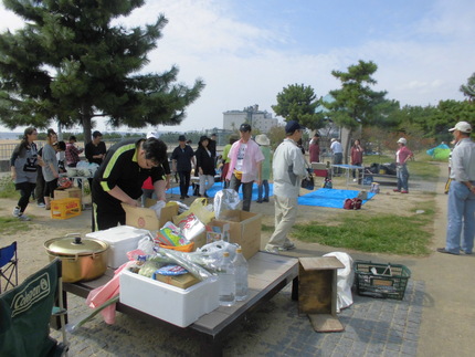 さかなの秋のBBQ大会！