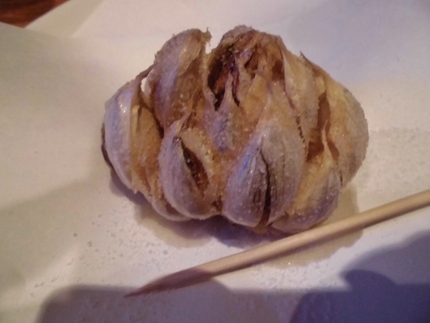 風邪には大蒜丸揚げ！