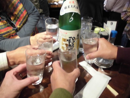 銀盤を５人でシェア！