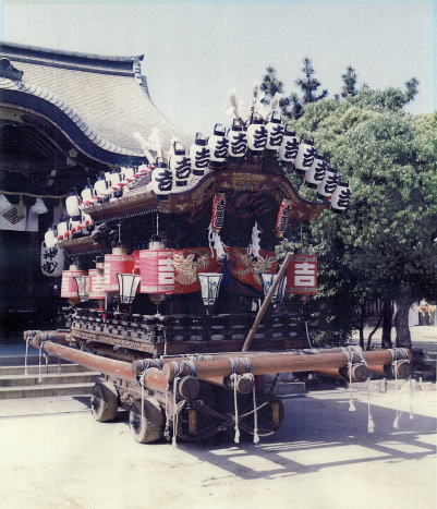 現在の吉田區の地車(だんりじ)