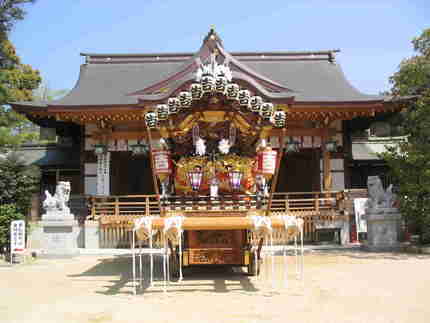 本住吉神社に奉納