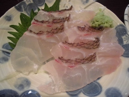 鯛・ヒラメそして鯖押し寿司！