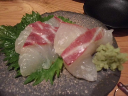 チヌの刺身