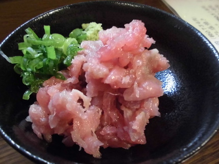 本マグロのすき身！