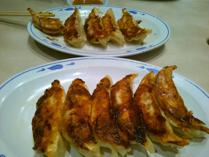 味噌ダレ餃子！