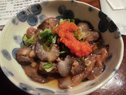 赤ナマコ酢の物！