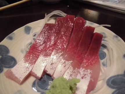 この刺身は最高！