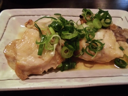 真ふぐポン酢漬け焼き！