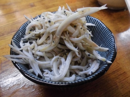 イカナゴの釜揚げと釘煮！