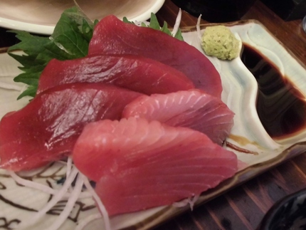 本マグロの刺身
