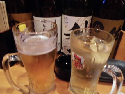 生ビール・角ハイ280円！