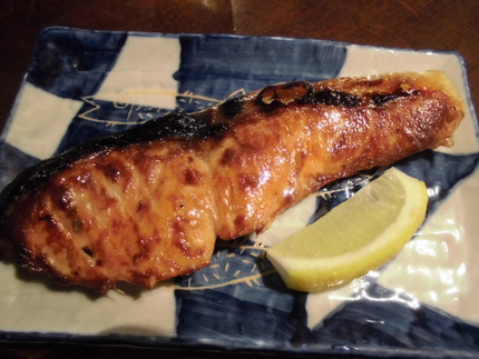 時知らず鮭塩焼き！
