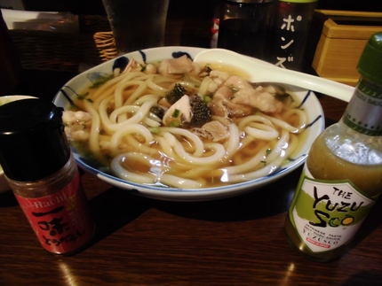 〆はホルモン讃岐うどん！