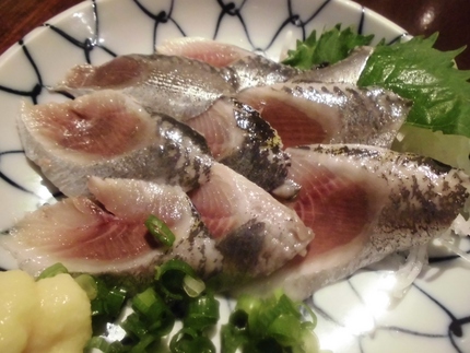 生いわしポン酢！