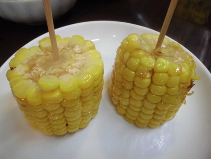コーンの食べ比べ！
