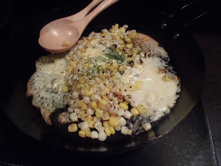 コーンのバターチーズ焼き
