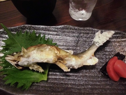 鮎の塩焼き！