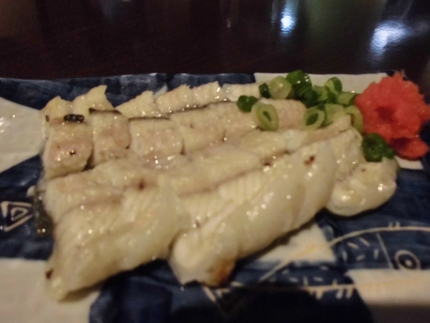 三河産のウナギ白焼き