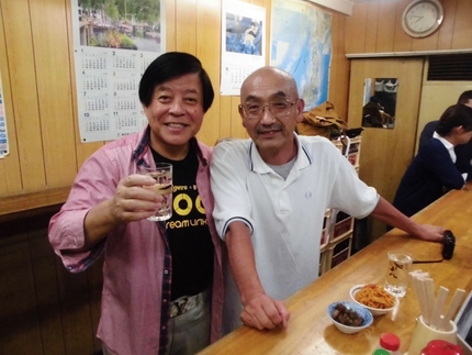 友が大分より来神！
