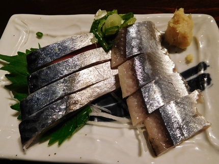 サバとサンマの酢〆！
