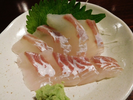 スズキの刺身（愛媛産）