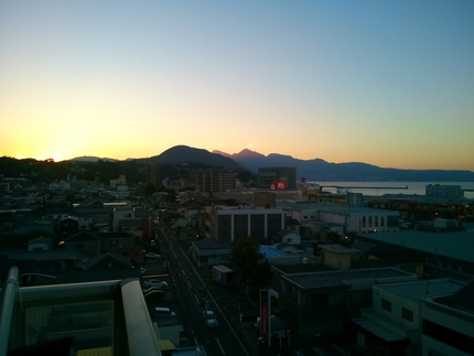 夕焼け！