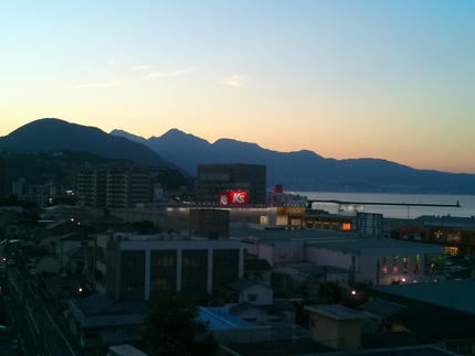 大分の夕焼け！