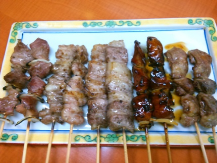 串焼き盛り合わせ！