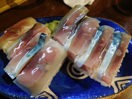さば押し寿司！