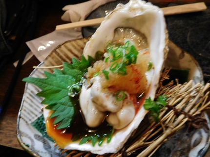 初物！生牡蠣