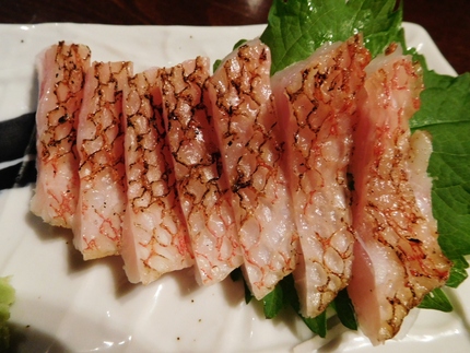 メヌケ（目抜け）の刺身！