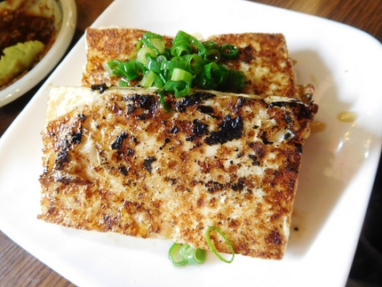 山芋入りの豆腐ステーキ！