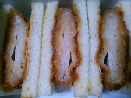 名古屋名物！みそかつサンド