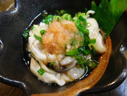 牡蠣酢！