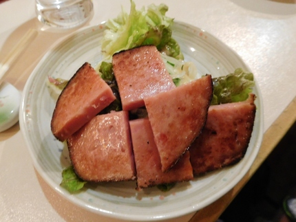 ハムステーキ！