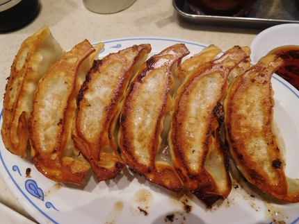 餃子にはビール！