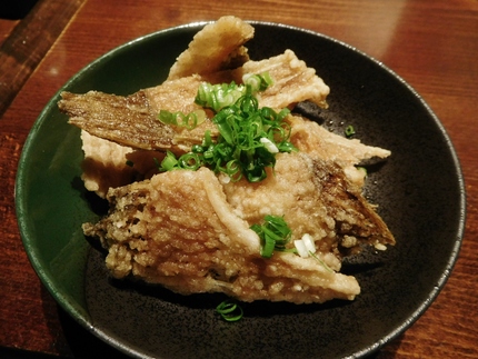 ヒラメの骨せんべい！
