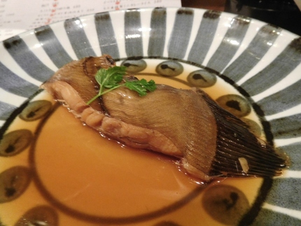 子持ちカレイの煮付け