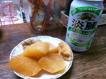 カブの煮物！