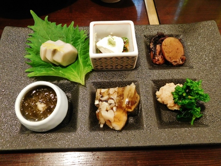 ⑧６種料理盛り！