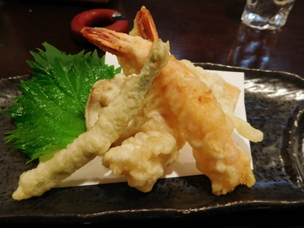 ⑨天麩羅の盛り合せ！