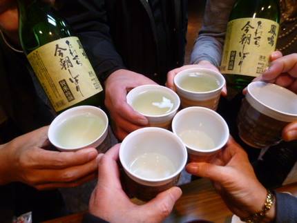 「今朝しぼり」を飲む会