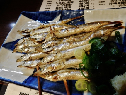 カマスゴ（加末須古）の串焼き！