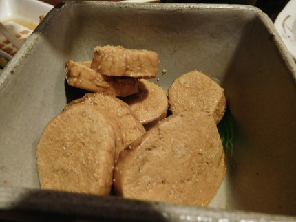 魚卵の煮付け。