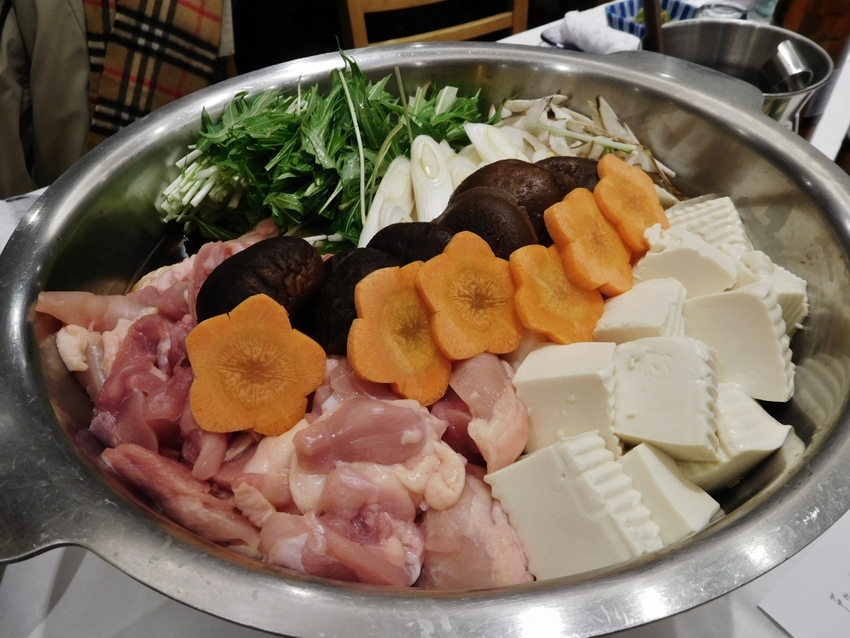 鶏すき鍋！