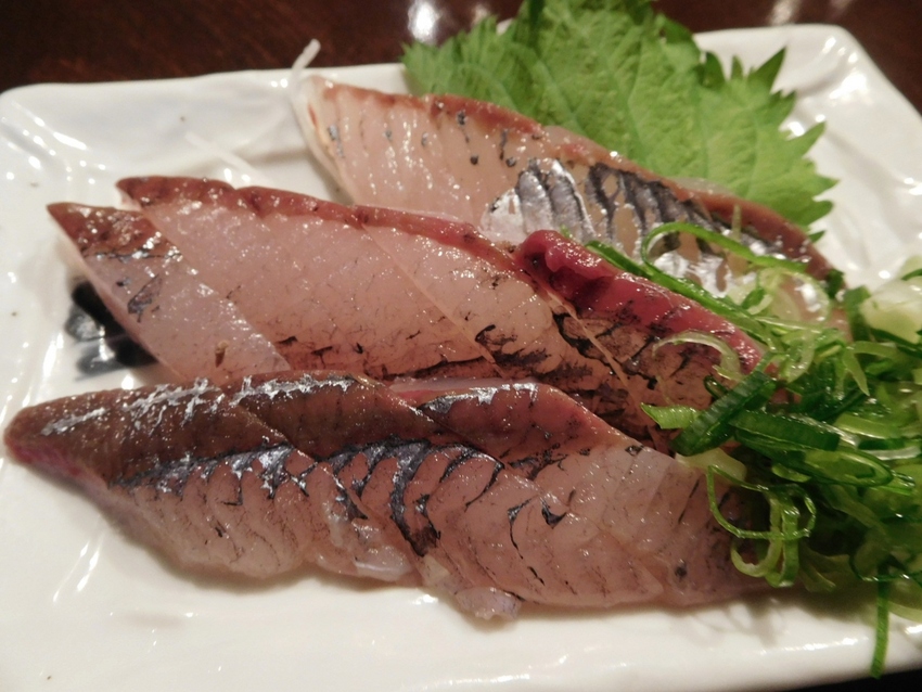珍しい！飛魚の刺身