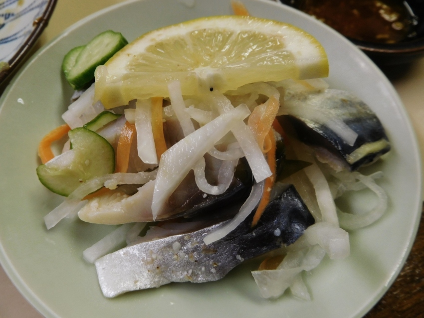 鯖の膾（なます）