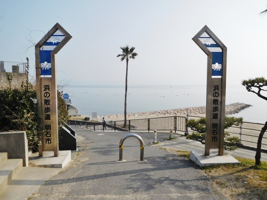 浜の散歩道