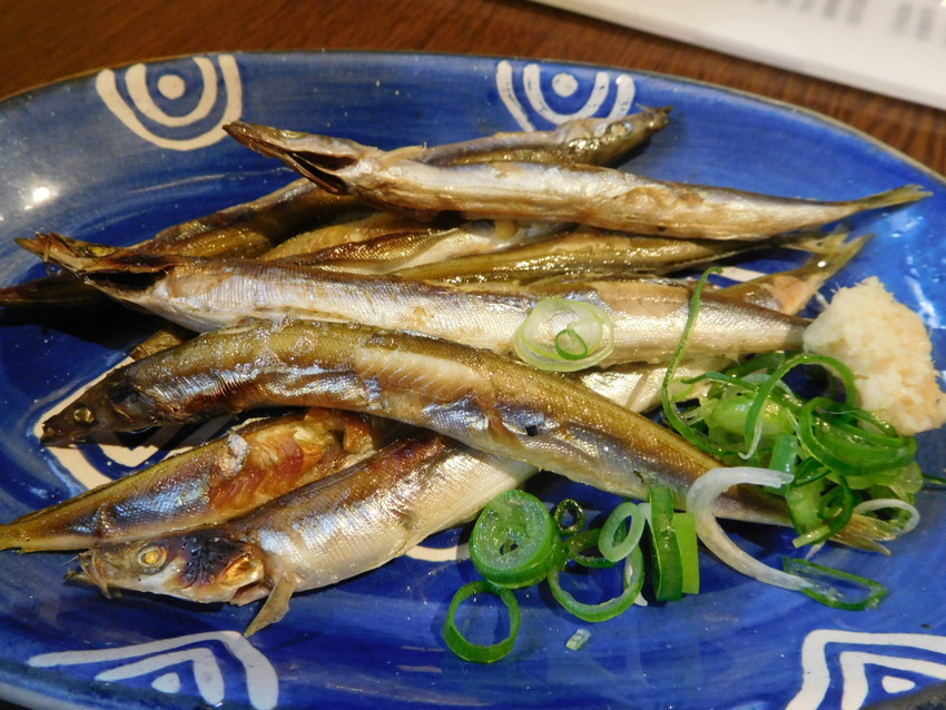 カマスゴの塩焼き！