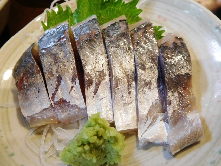 鯵きずし！
